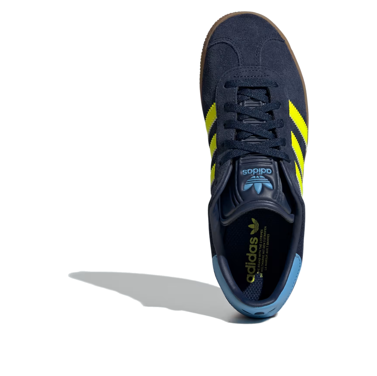 (GS) adidas Gazelle 'Night Indigo Solar Yellow' IH2795