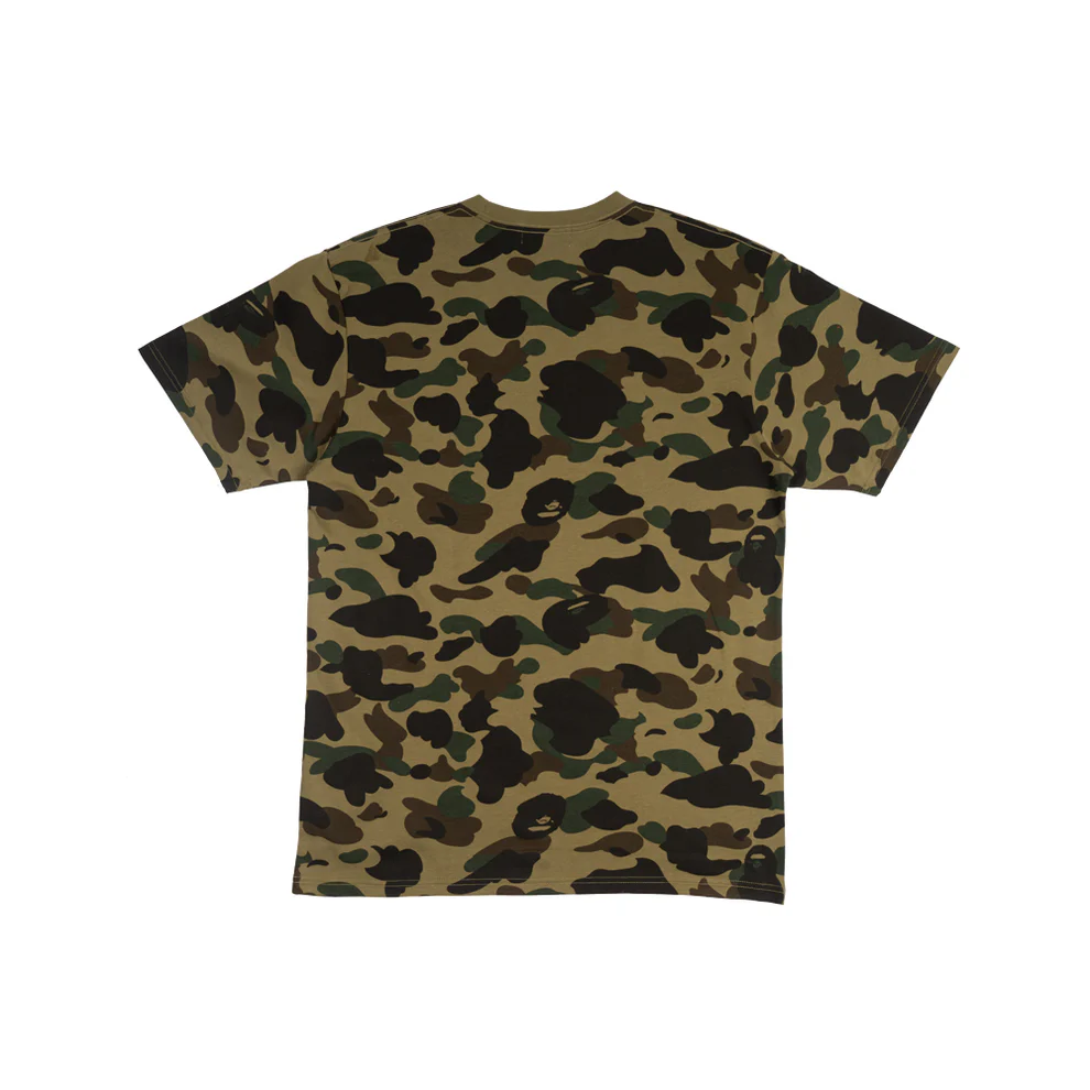 A Bathing Ape Ape Print T-Shirt 'Green' 001CSJ801012MGRN