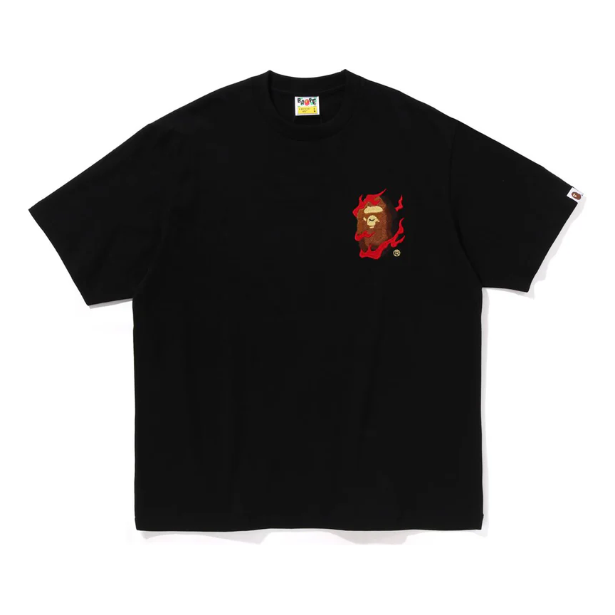 A Bathing Ape Souvenir Relaxed Fit T-Shirt 'Black' 0ZXTEM110349MBKX