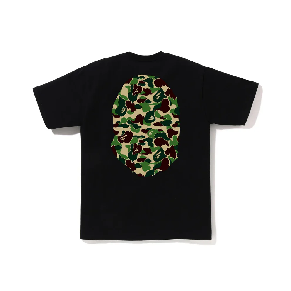 A Bathing Ape ABC Camo Big Ape Head T-Shirt 'Black' 0ZXTEM110006MBKM
