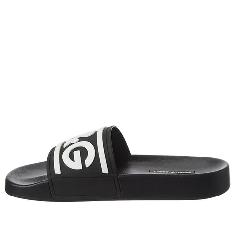 Dolce & Gabbana Logo Slides 'Black' CS2072AQ858-89690