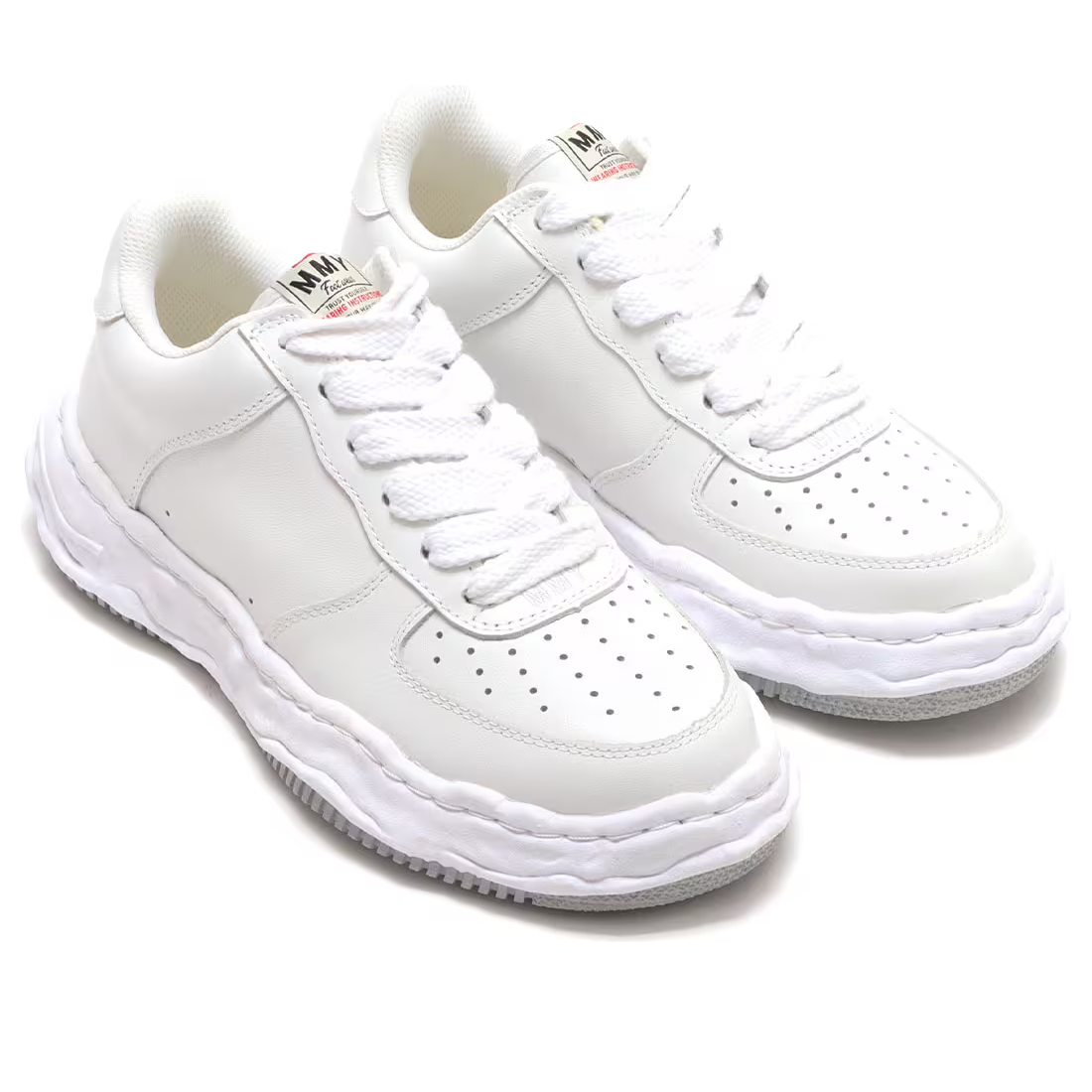 Maison MIHARA YASUHIRO Wayne OG Sole Low 'White' A07FW702-WHITE