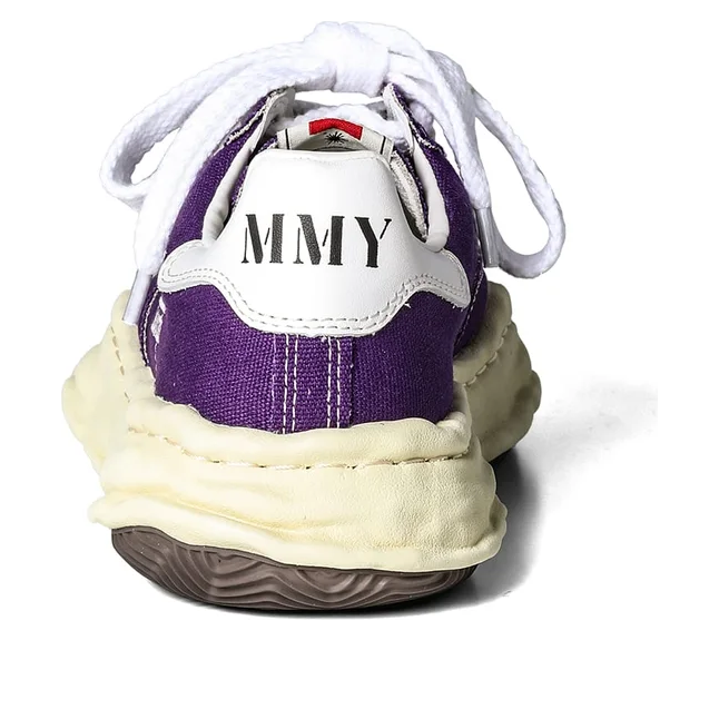 Maison MIHARA YASUHIRO Blakey VL OG Sole Canvas Low 'Purple' A09FW732-PURPLE
