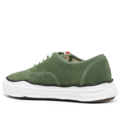 Maison MIHARA YASUHIRO Baker OG Sole Suede Low 'Green' A11FW720-GREEN