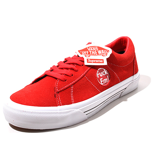 Vans x Supreme Skate Sid 'F*ck 'Em Pack Red' VN000MQ8CJH