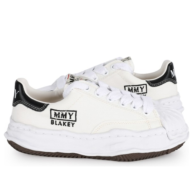 Maison MIHARA YASUHIRO Blakey OG Sole Embossed Leather Low 'White' A11FW717-WHITE