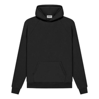 Fear of God Essentials SS21 Pull-Over Hoodie 'Black Stretch Limo' 192SP212000F