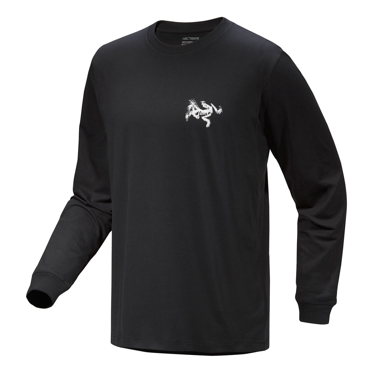 Arc'Teryx Kragg SL Cotton Bird Tile Long Sleeves T-Shirt 'Black' X000009537-BLACK