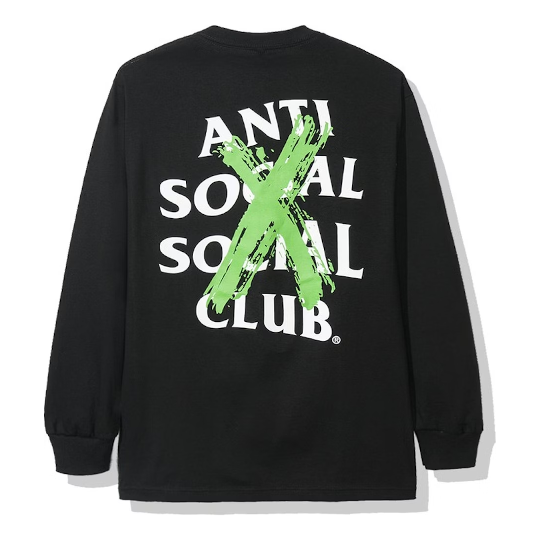 ANTI SOCIAL SOCIAL CLUB Cancelled Remix Long Sleeve Tee FW19 'Black' 0657-1000016CAC-BLAC