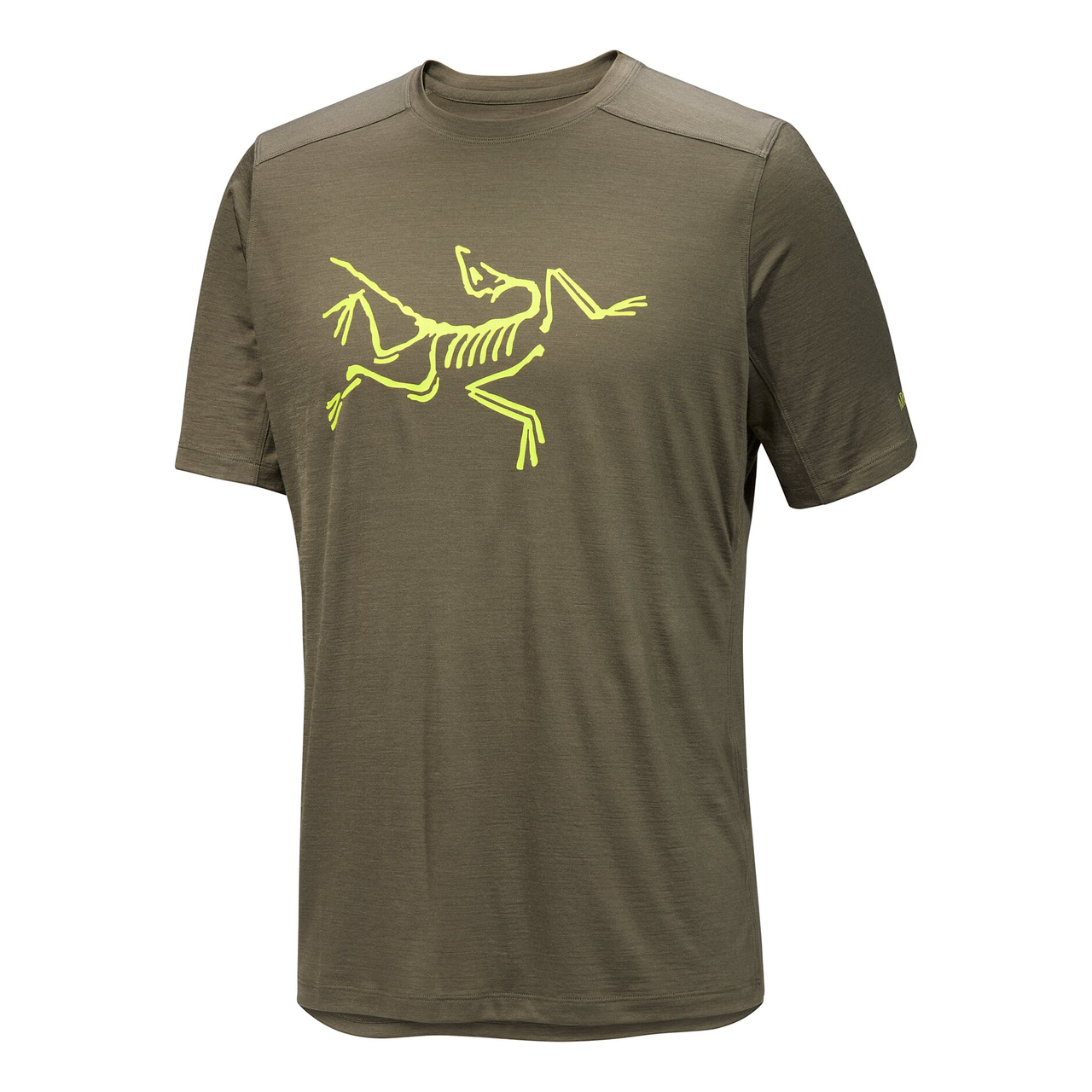 Arc'Teryx Ionia Merino Wool Logo T-Shirt 'Olive Green' X000006796-GREEN