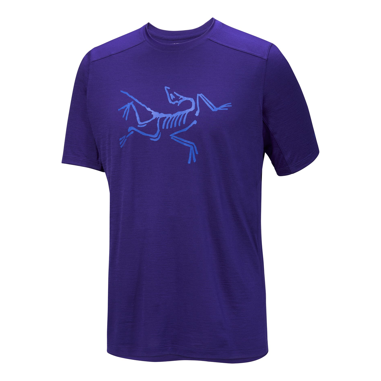 Arc'Teryx Ionia Merino Wool Logo T-Shirt 'Purple' X000006796-PURPLE