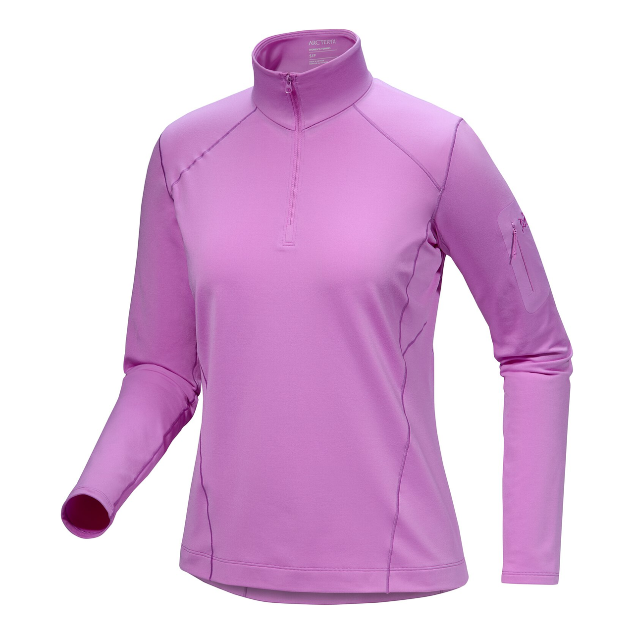 (WMNS) Arc'Teryx Rho Zip Neck Top 'Pink' X000007336-PINK