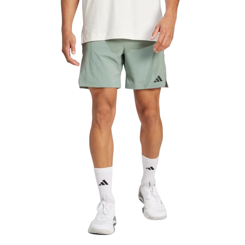 adidas Designed for Training Workout Shorts Asia Sizing 'Green' JI8138