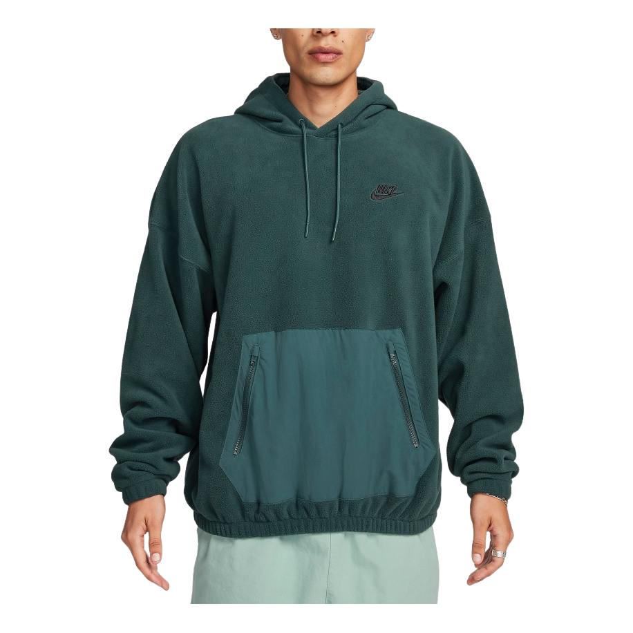 Nike Club Fleece+ Polar Fleece Pullover Hoodie 'Green' FB8388-328