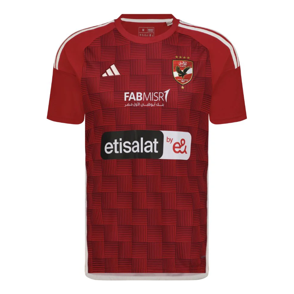 adidas Al Ahly SC 23/24 Home Jersey 'Red' IU7911