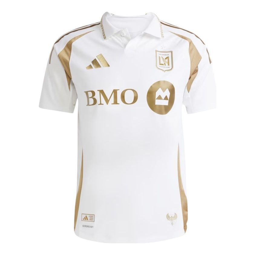 adidas Los Angeles FC 25/26 Away Authentic Jersey 'White' IV9858