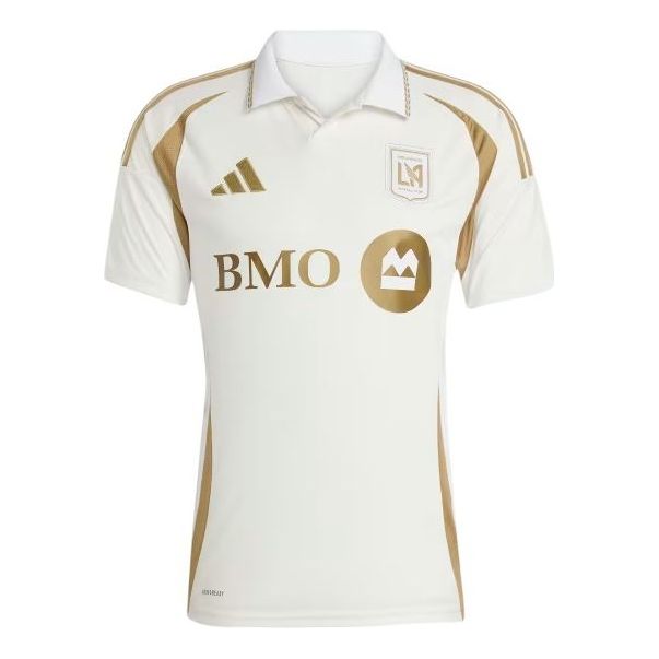 adidas Los Angeles FC 25/26 Away Jersey Asia Sizing 'White' IV9857