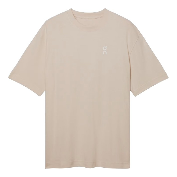 On Running Club T-Shirt Graphic Tennis 'Grey' 1ME12350296