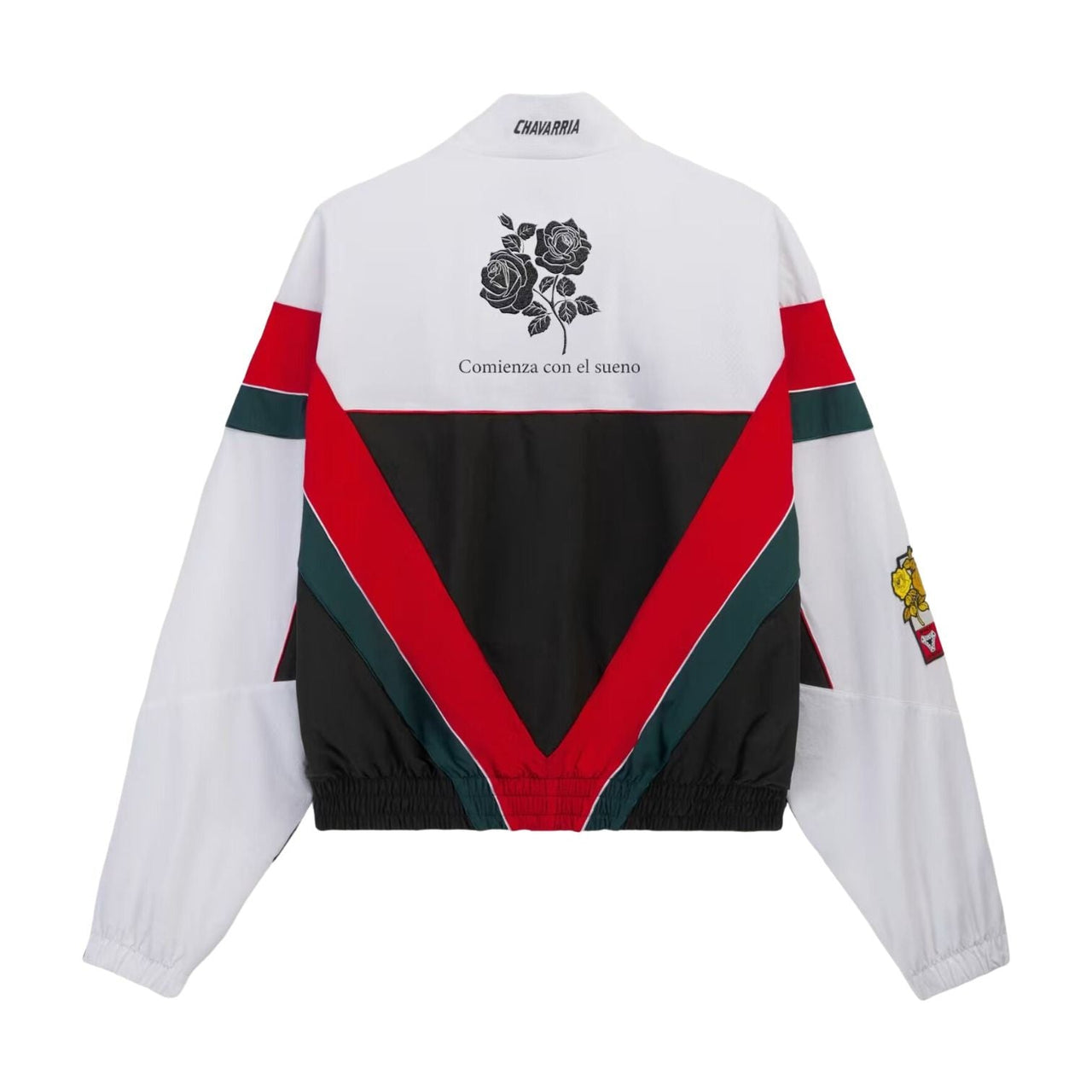 adidas x Chavarria CDM Woven Track Jacket Asia Sizing 'White Black' KU7797