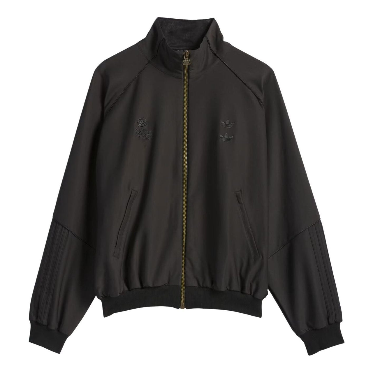adidas x Willy Chavarria Twill Relaxed Track Jacket 'Black' KD9350