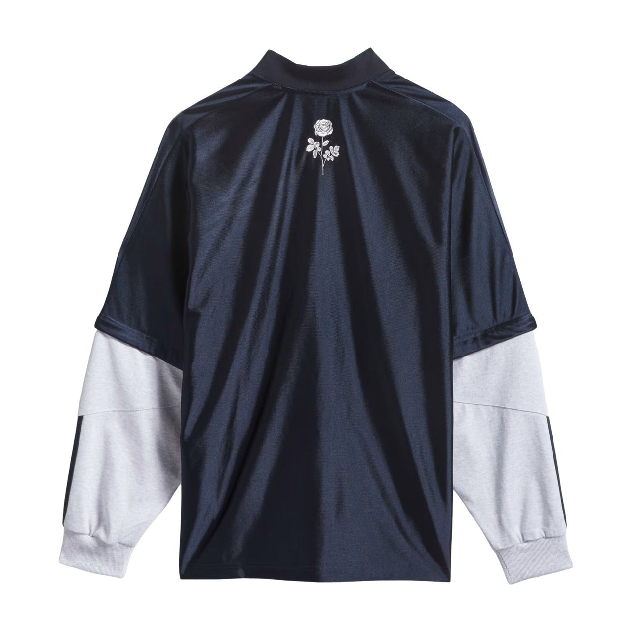 adidas x Willy Chavarria LS Dazzle Jersey 'Legend Ink Light Grey Heather' KD1799