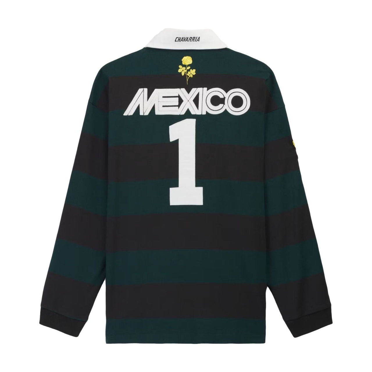adidas x Chavarria LS Rugby Shirt Asia Sizing 'Black' KV1977