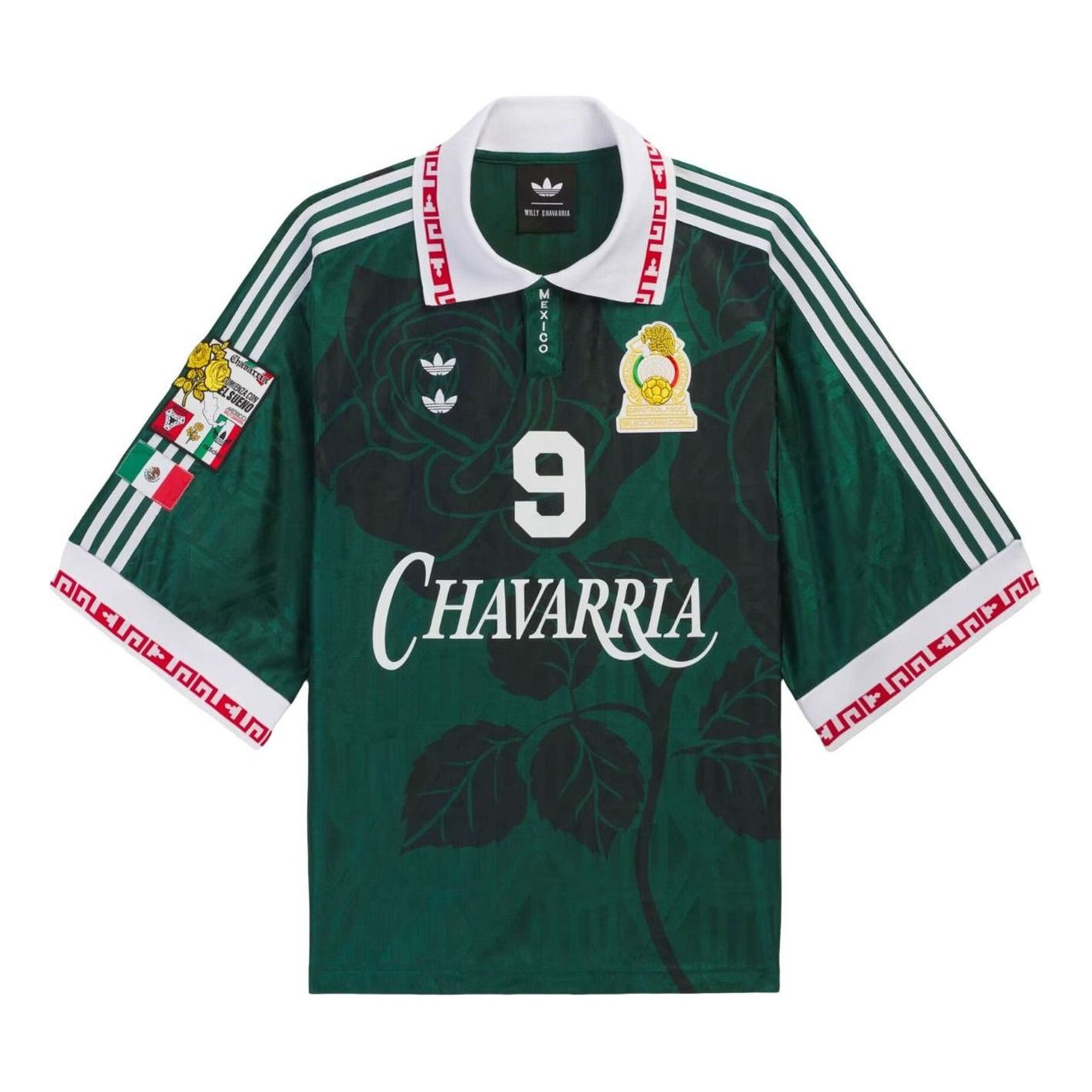 adidas x Chavarria Jersey Asia Sizing 'Collegiate Green' KU7803