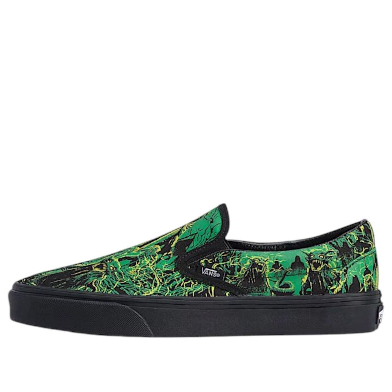 Vans Classic Slip-On Halloween 'Reaper Green' VN000EACBKA