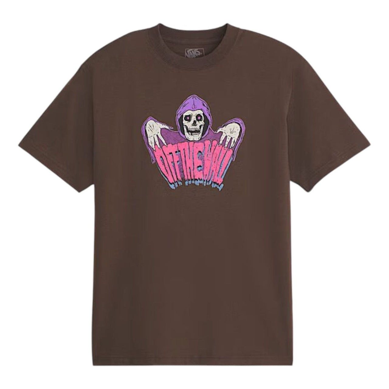 Vans Creeper Tales Halloween T-Shirt 'Demitasse Brown' VN000XS13N1