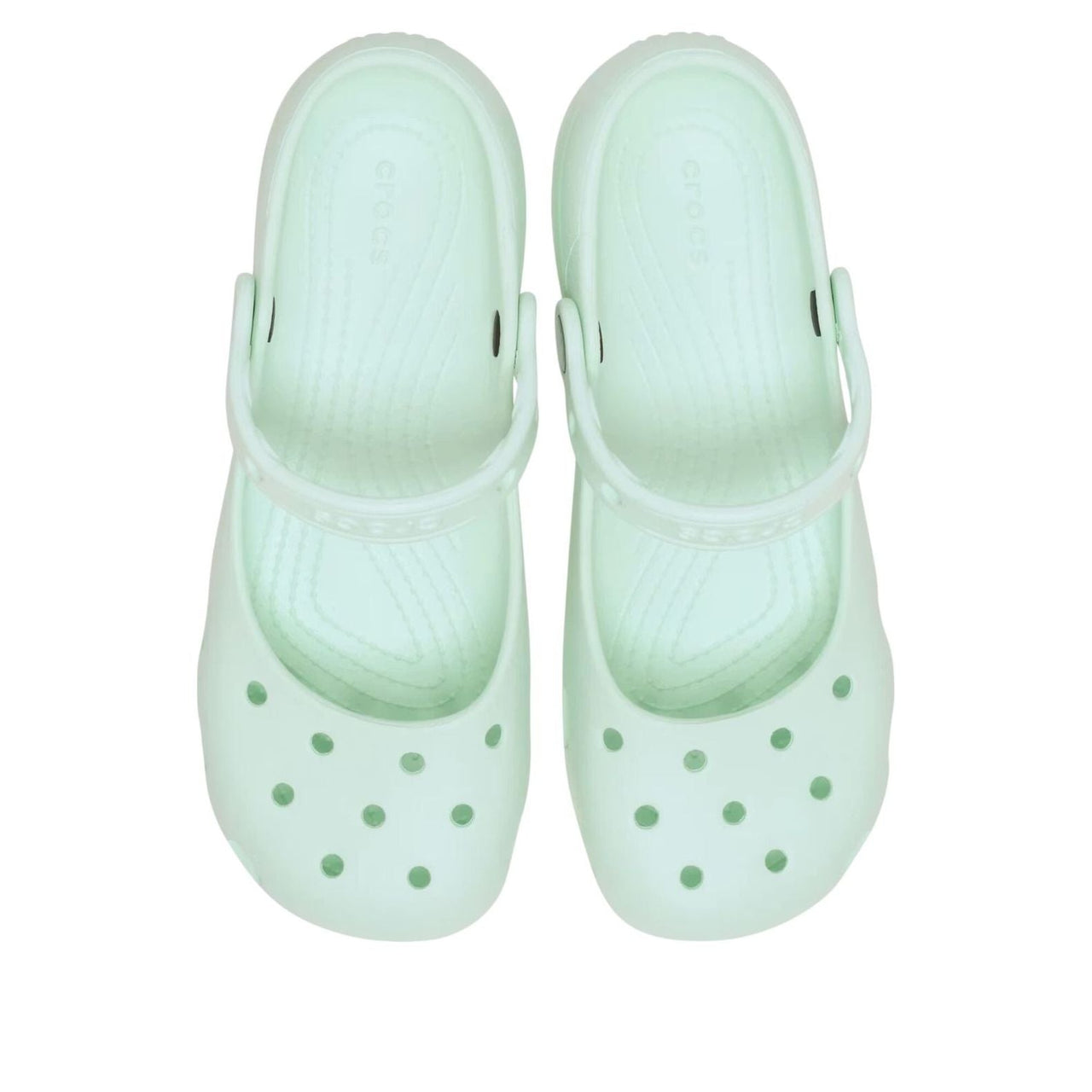 (WMNS) Crocs Karin Clog Mary Janes 'Green' 211994-5DW