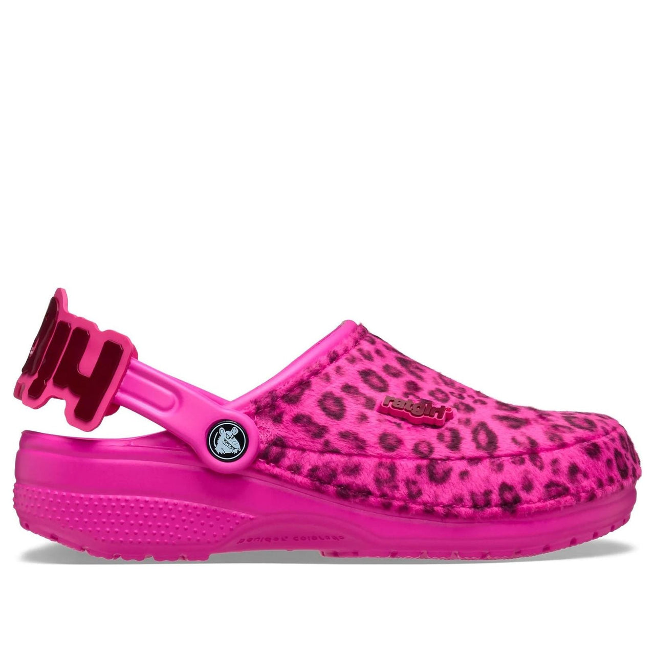 (WMNS) Crocs x Stray Rats Classic Clog 'Blurry Pink Leopard Print' 211498-6UB