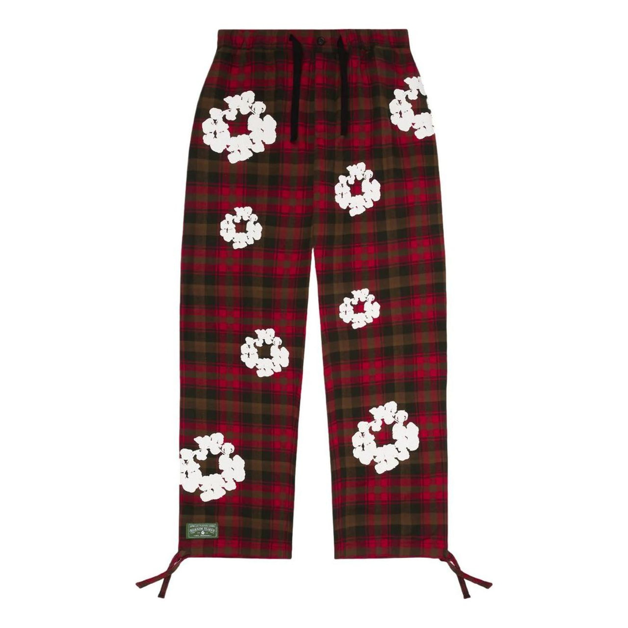 Denim Tears Cotton Wreath Pajama Pants 'Red Plaid' DT12-2-5