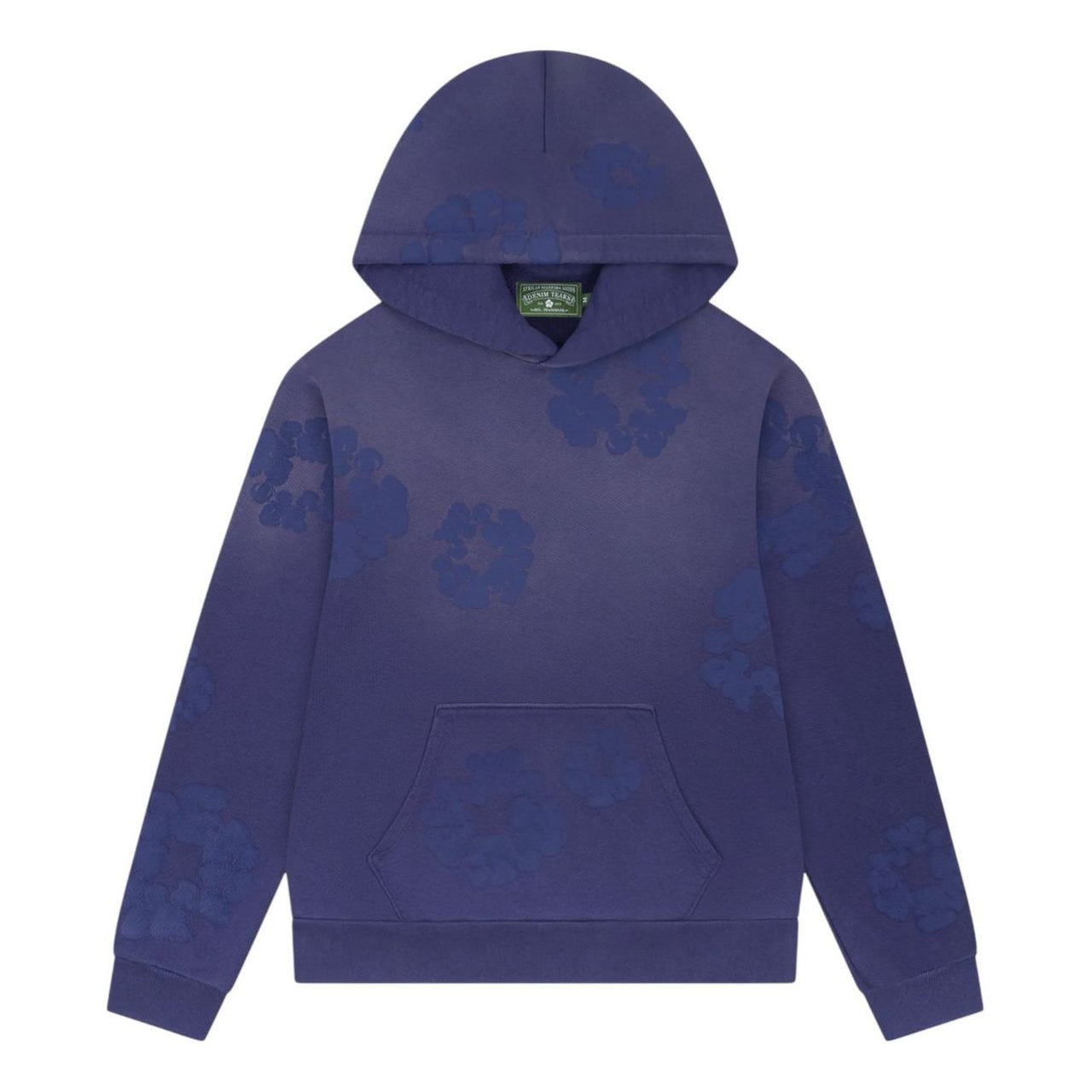 Denim Tears Mono Cotton Wreath Hoodie 'Washed Blue' SS25THD0644