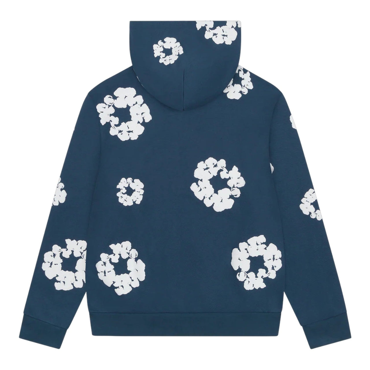 Denim Tears Cotton Wreath Zip Hoodie 'Navy' FW25TZH2982316