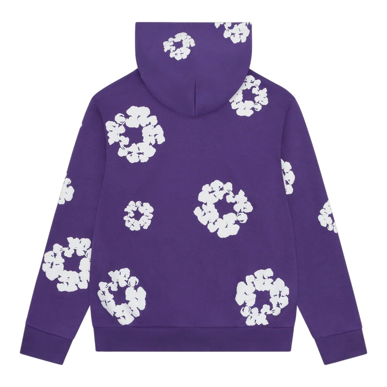 Denim Tears Cotton Wreath Zip Hoodie 'Purple' FW25TZH2982314