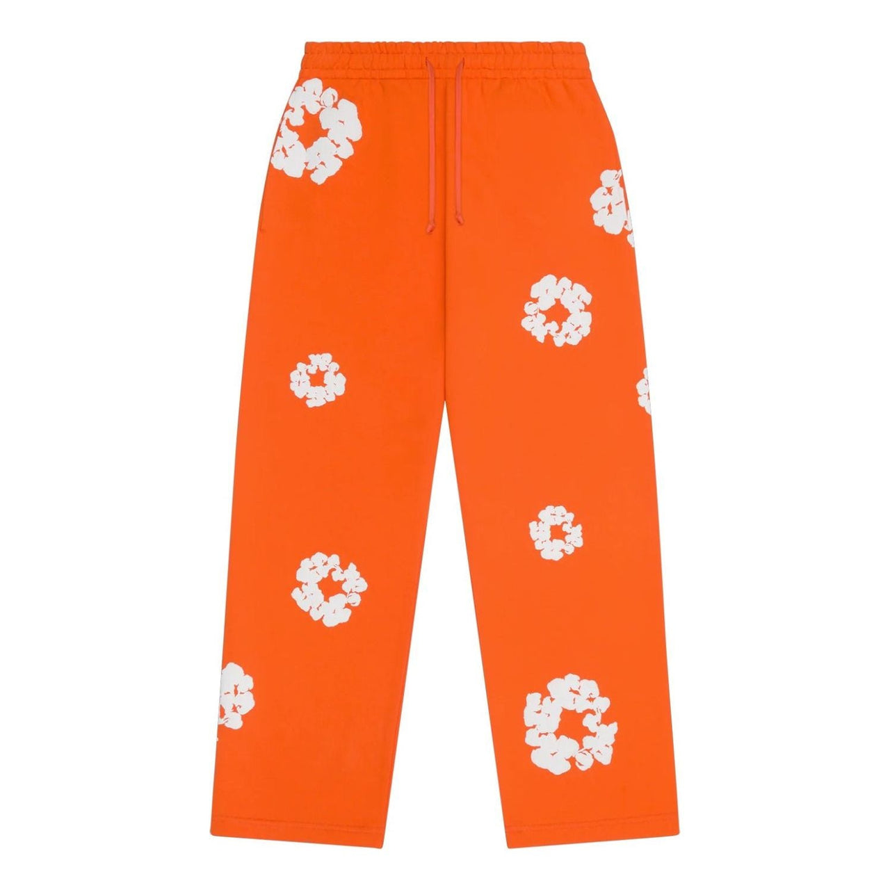Denim Tears Cotton Wreath Baggy Sweatpants 'Orange' FW25BAS15902309
