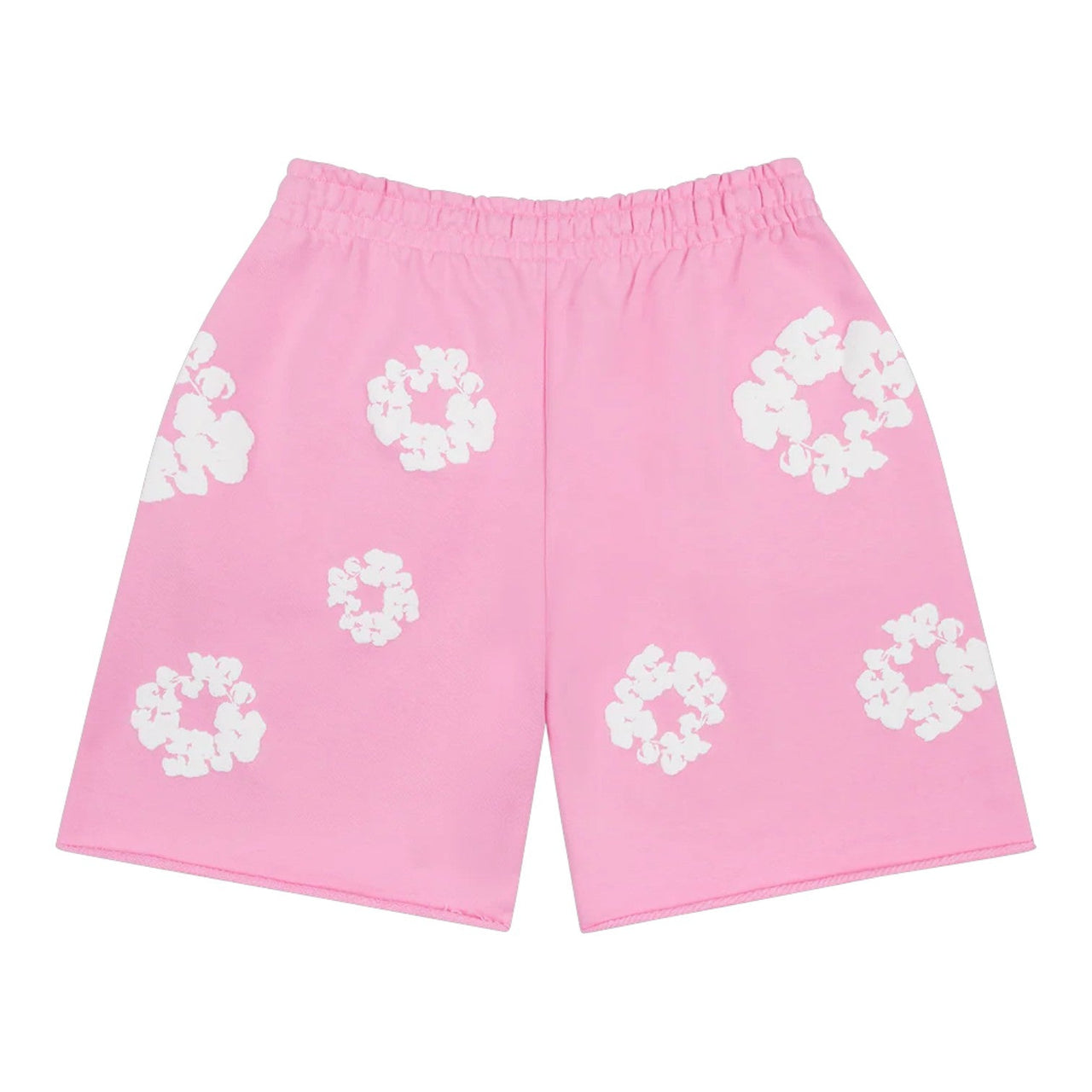 Denim Tears Cotton Wreath Sweatshorts 'Pink' FW25BRS2952306
