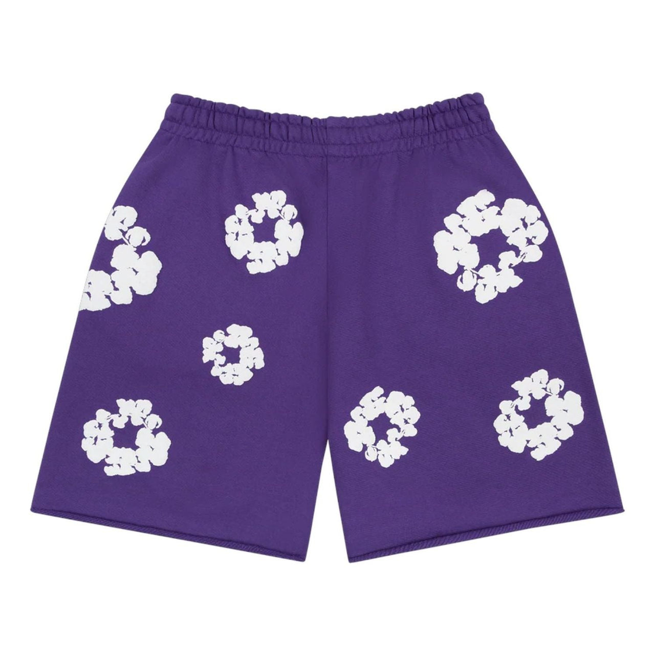 Denim Tears Cotton Wreath Sweatshorts 'Purple' FW25BRS2952307