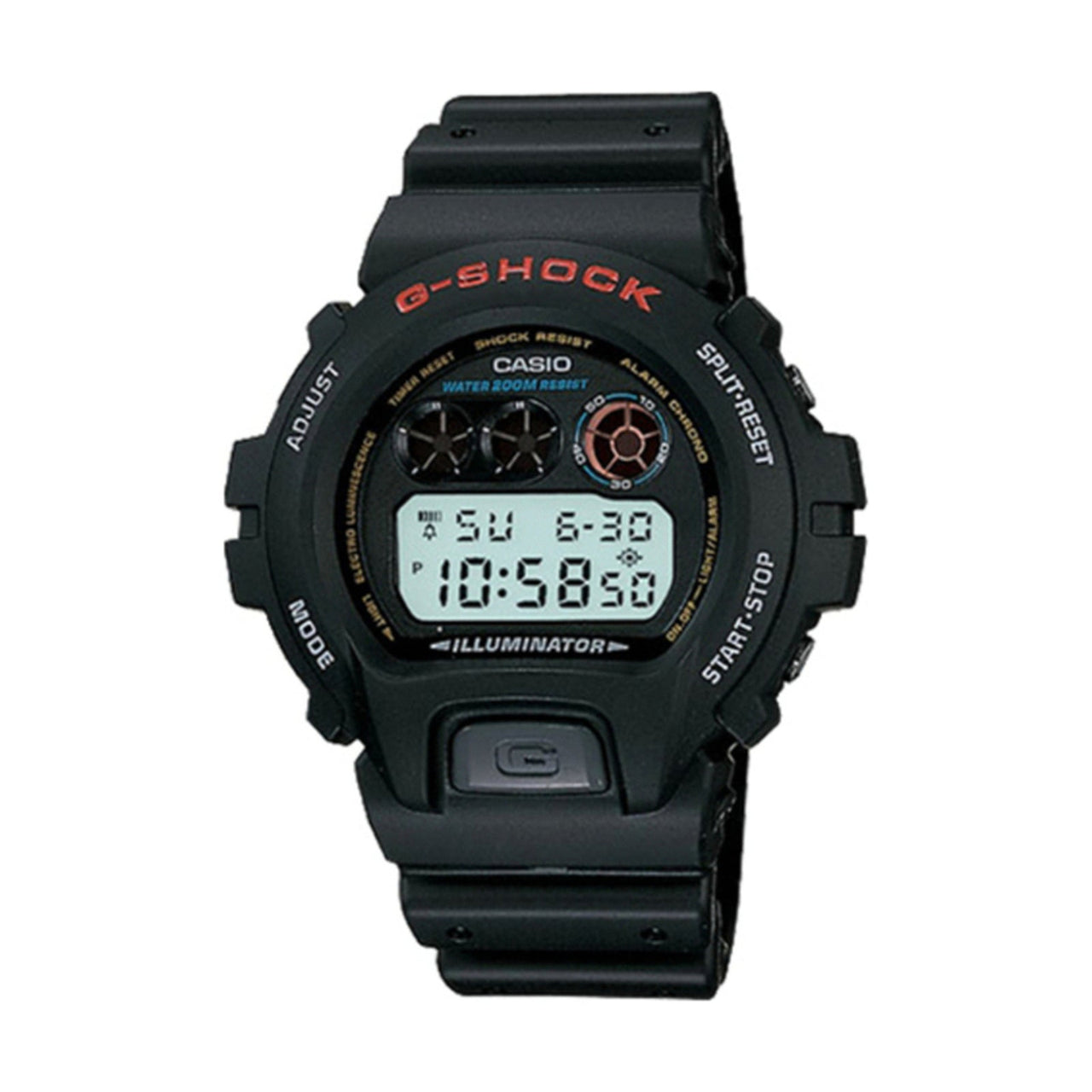 CASIO G-Shock Digital 'Black' DW6900-1V