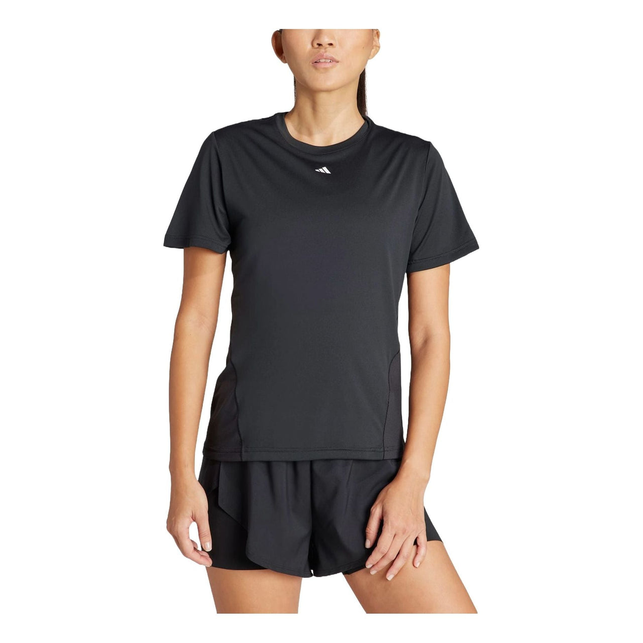 (WMNS) adidas Designed for Training T-shirt Asia Sizing 'Black' IQ2654