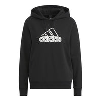 (WMNS) adidas Ust Hoodie 'Black White' HM5278