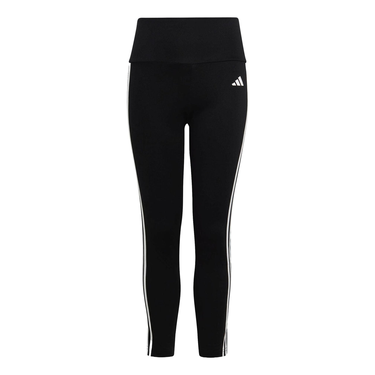 (WMNS) adidas Essentials AEROREADY 3-Stripes High-Waisted Tights Leggings Asia Sizing 'Black White' HR5786
