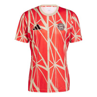 adidas FC Bayern Pre-Match Football Jersey Asia Sizing 'Red' JD8335