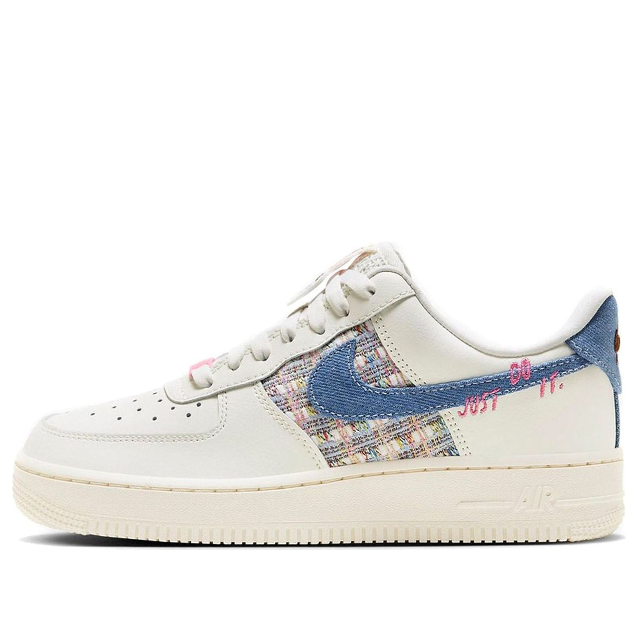 (WMNS)Nike Air Force 1 Low 'Just Do It Denim Boucl' FJ7740-141