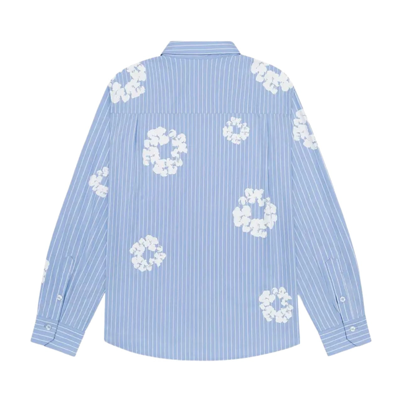 Denim Tears Cotton Wreath Oxford Shirt 'Blue' FW25TWL12722208