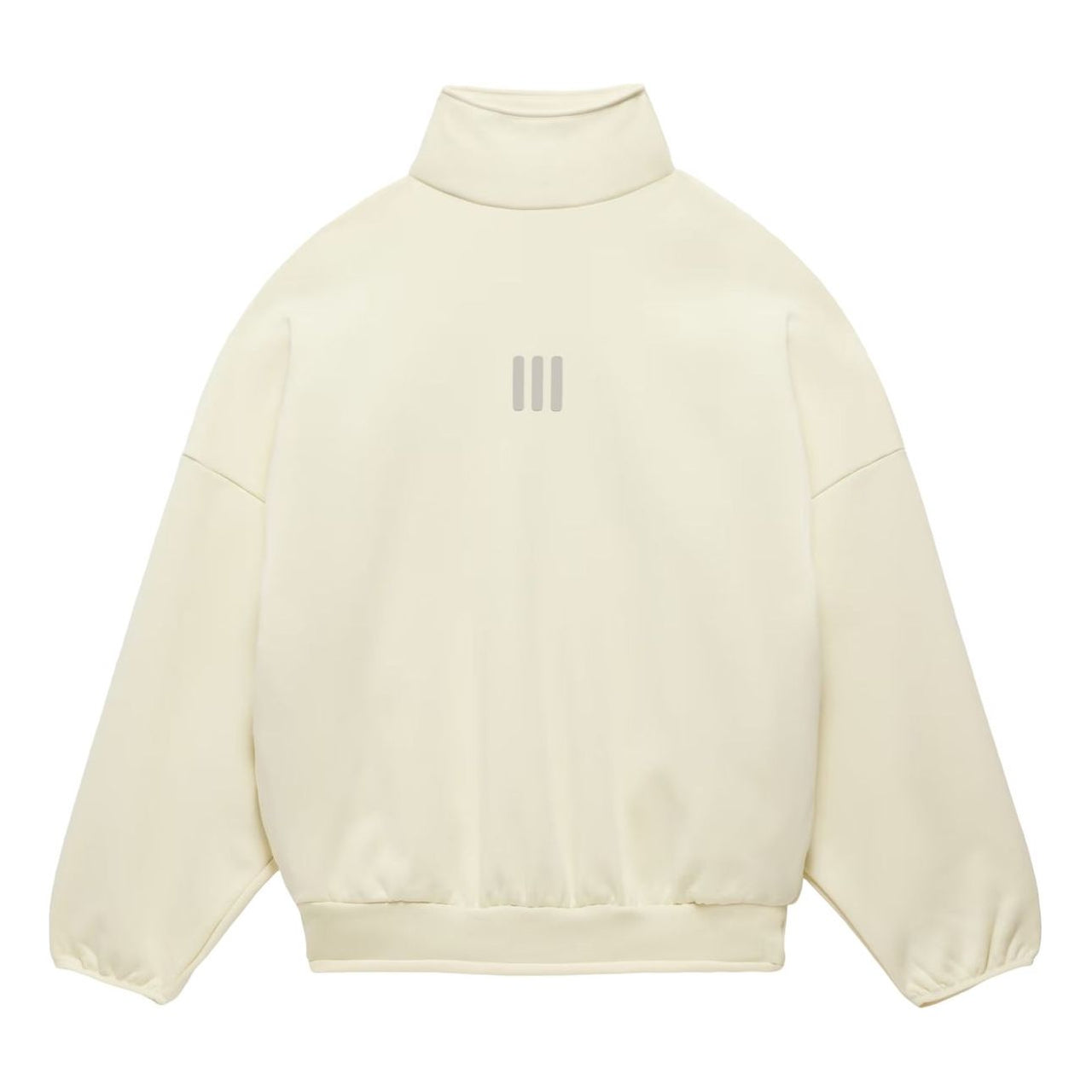 adidas Fear of God Athletics Mock Neck Sweatshirt Asia Sizing 'Pale Yellow' IS8742