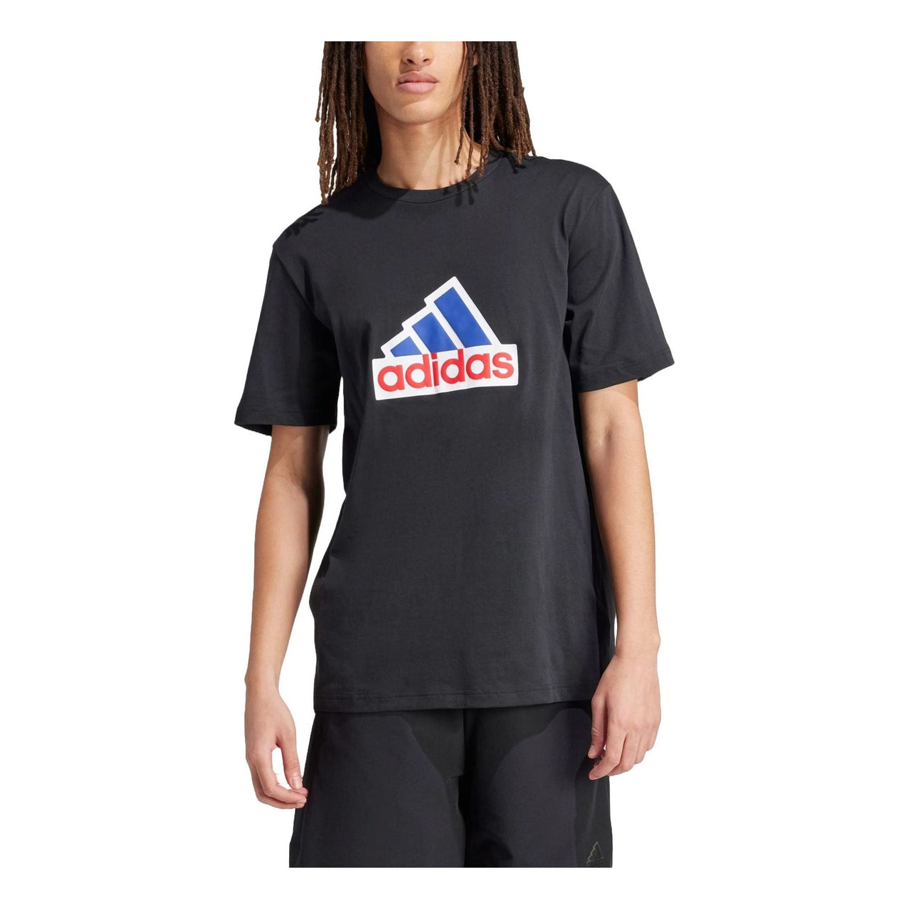 adidas Future Icons Badge of Sport T-shirt Asia Sizing 'Black' IS9596