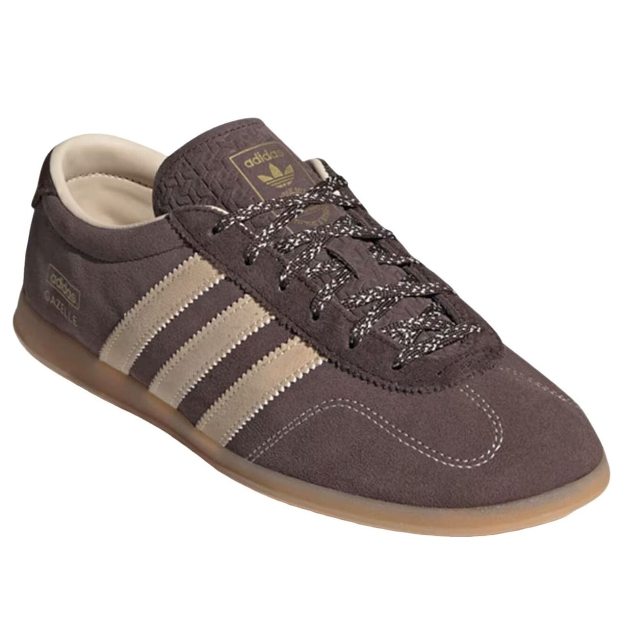 (WMNS) adidas Gazelle Lo Pro 'Brown Crystal Sand Gum' HQ7317