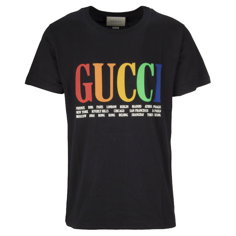Gucci City Print Cotton Jersey GU-493117-X3N77-BK