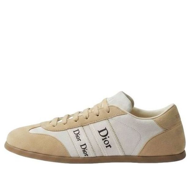 (WMNS) DIOR Ribbon Sneaker 'White Beige' KCK553SUE-S69W